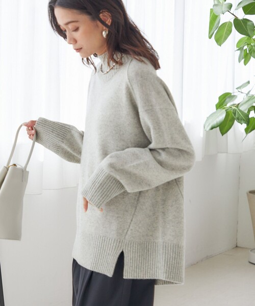 SHIPS（シップス） ニット セーター 「手洗い可能」ウール カシミヤ