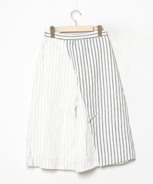 「LAYMEE」 クロップドパンツ FREE ホワイト レディース_画像2