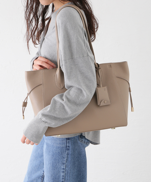 Story. 　ストーリー2way CODE TOTE ベージュ　トートバッグ story.（ストーリー） トートバッグ Story. /ストーリー2way CODE TOTE