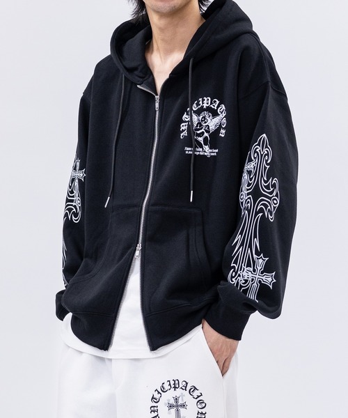 大人気商品✨パーカー BIKE STAR（バイクスター） パーカー 「31」エンジェルプリント