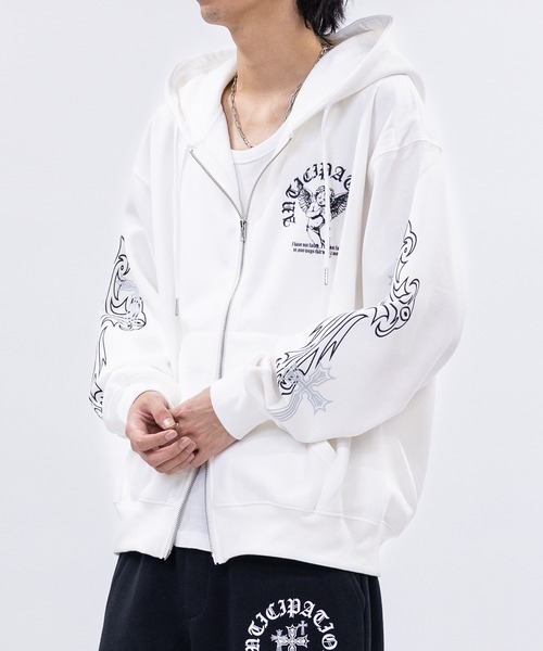 BIKE STAR（バイクスター） パーカー 「31」エンジェルプリント