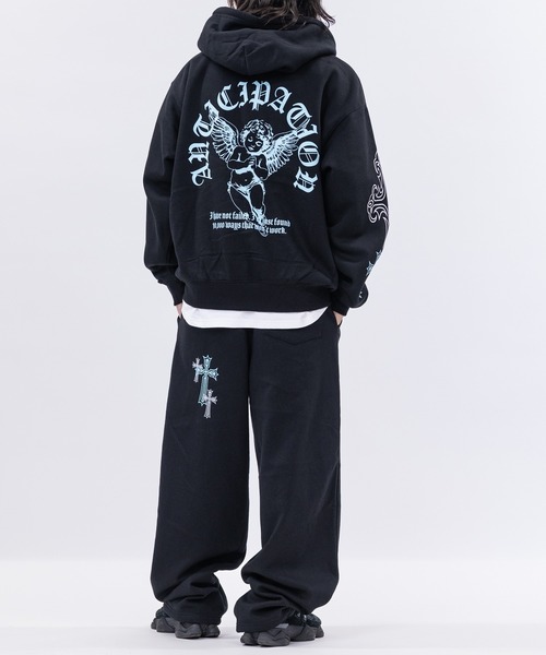 BIKE STAR（バイクスター） パーカー 「31」エンジェルプリント