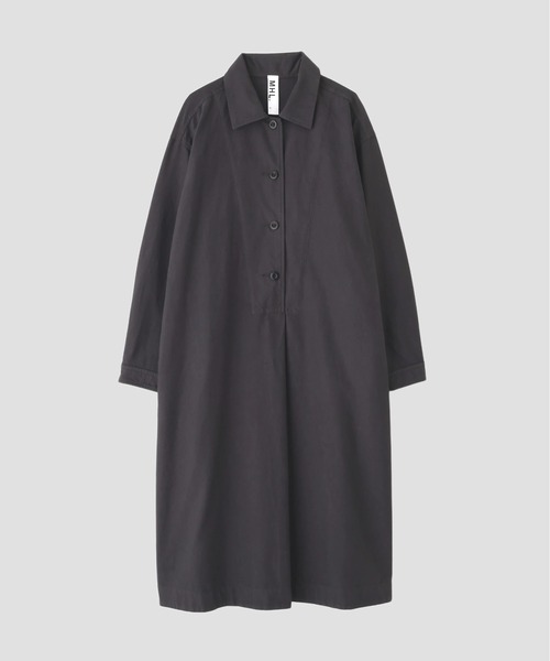 MHL.（エムエイチエル） ワンピース GARMENT DYE COTTON MOLESKIN