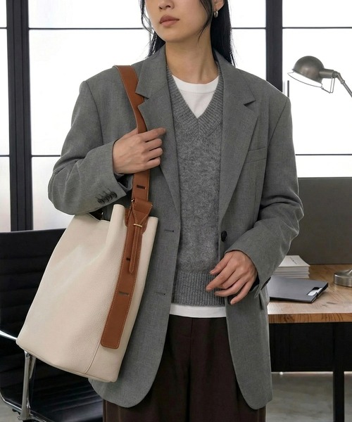 MAISON BREEZE（メゾンブリーズ） トートバッグ 「MAISON BREEZE」シボ