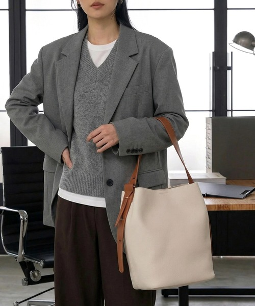 MAISON BREEZE（メゾンブリーズ） トートバッグ 「MAISON BREEZE」シボ