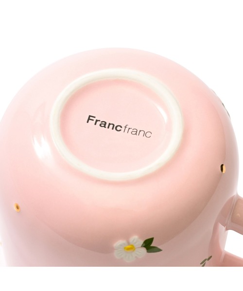 Francfranc（フランフラン） 食器 フルーロン マグ ピンク : ZOZOTOWN
