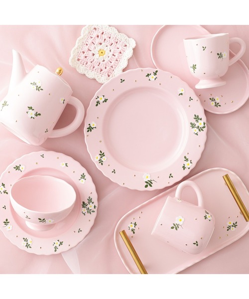 Francfranc(フランフラン) 食器 フルーロン マグ ピンク : ZOZOTOWN Francfranc(フランフラン) 食器 フルーロン マグ ピンク : ZOZOTOWN