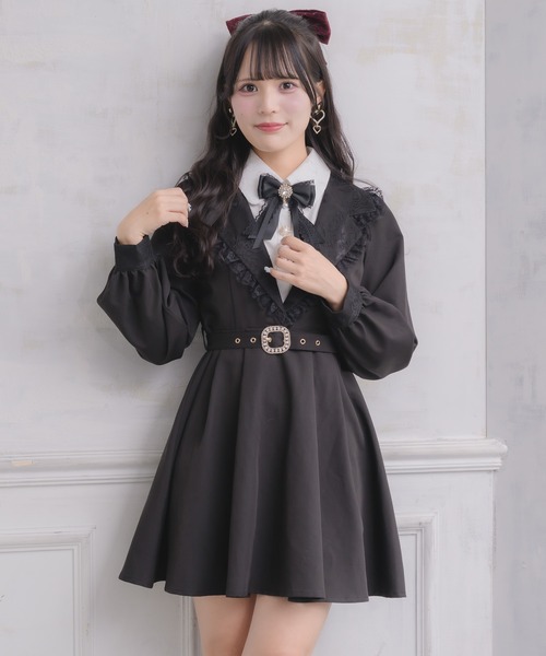 ROJITA（ロジータ） ワンピース テーラー衿デザインワンピース