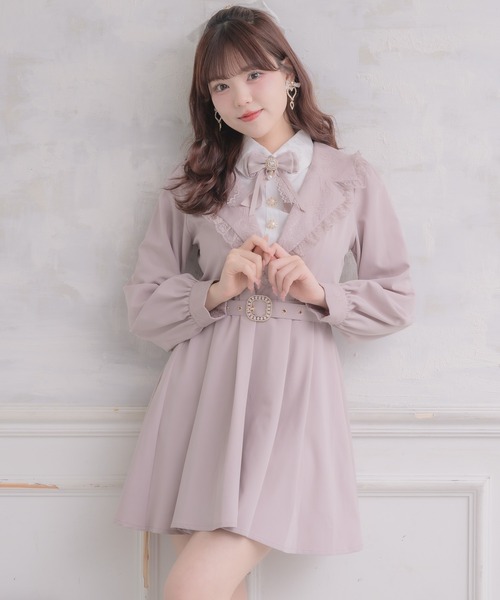ROJITA（ロジータ） ワンピース テーラー衿デザインワンピース