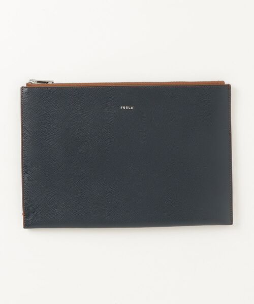 FURLA（フルラ） クラッチバッグ ONE SIZE ブラウン メンズ : ZOZOTOWN
