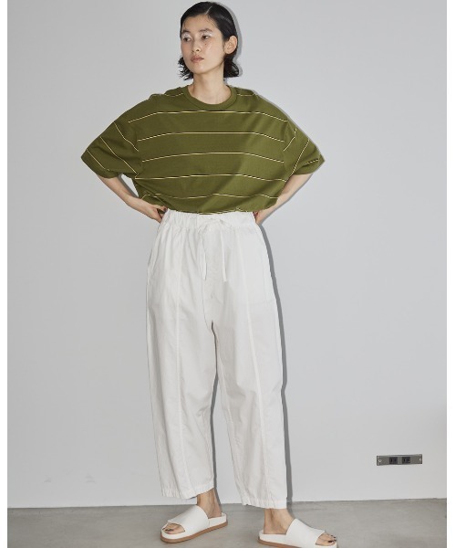 「TODAYFUL」 イージーパンツ 36inch ホワイト レディース_画像8