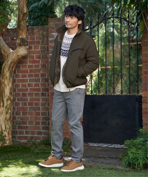 ブルゾン アウター 「2WAY」リバーシブルナイロンフリースブルゾン メンズ | ikka | 07