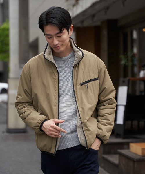 【早い者勝ち　新品未使用】MARK & LONA ナイロン リバーシブルブルゾン 早い者勝ち 新品未使用】MARK & LONA ナイロン リバーシブルブルゾン