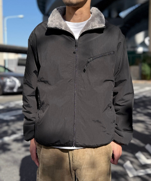 ブルゾン アウター 「2WAY」リバーシブルナイロンフリースブルゾン メンズ | ikka | 15