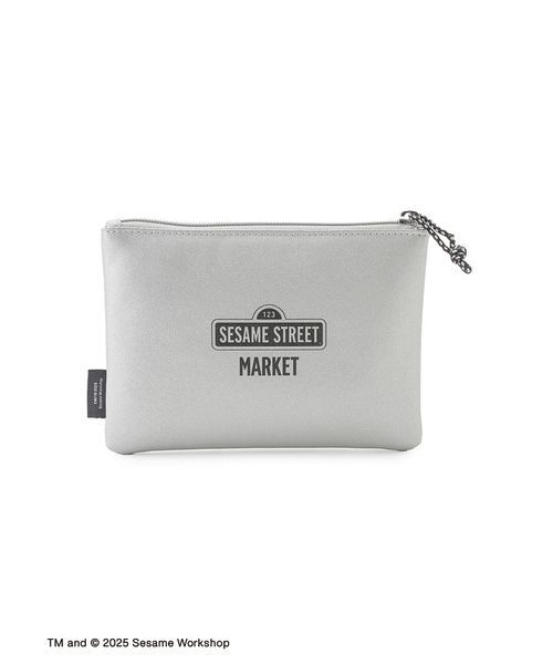 フラットポーチセット SESAME STREET（セサミストリート） ポーチ 「MARS COLLECTION