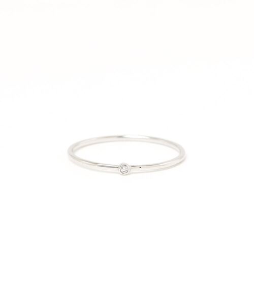 ete リング　15号 ete bijoux（エテ ビジュー） リング 15号 プラチナム レディース