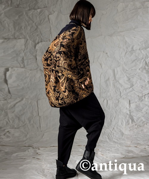 antiqua（アンティカ） ノーカラージャケット FREE オフホワイト