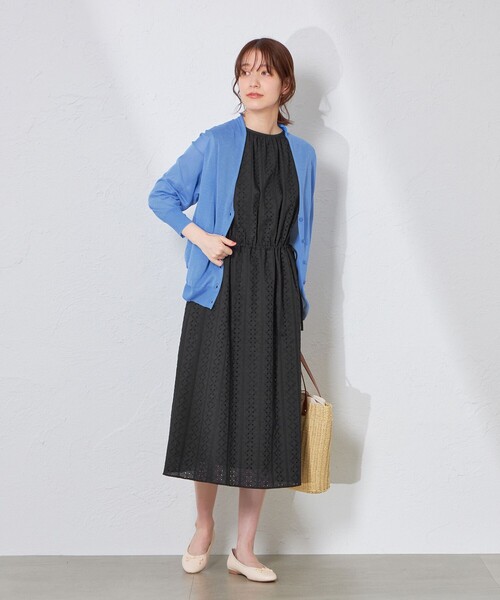 MACKINTOSH PHILOSOPHY」 ニットカーディガン 38 ブルー レディース