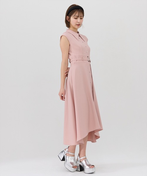 「REDYAZEL」 シャツワンピース SMALL ピンク レディース_画像3