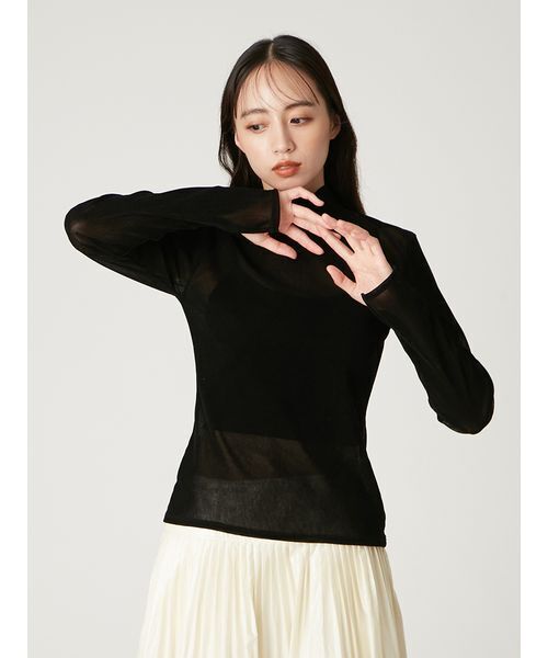 FRAY I.D（フレイ・アイディー） tシャツ バックオープンフロッキー