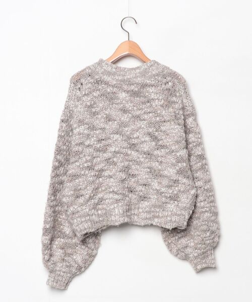 「RBS」 ニットカーディガン - ベージュ レディース_画像2