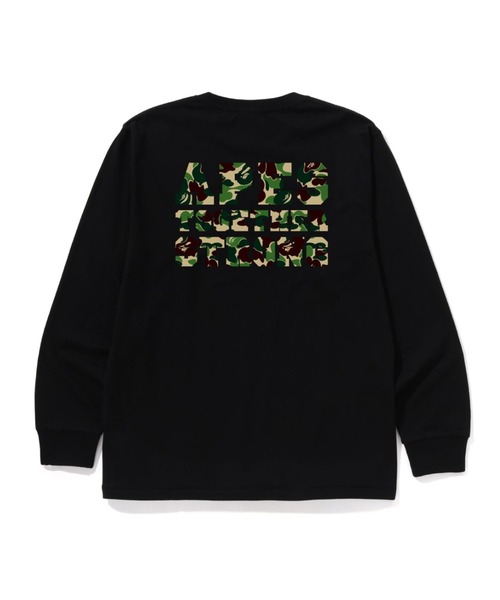 A BATHING APE（アベイシングエイプ） tシャツ ABC CAMO COLLEGE ATS
