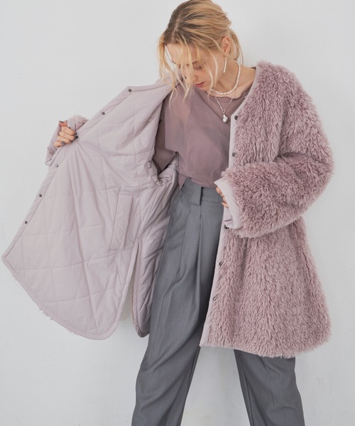 LA BELLE ETUDE（ラベルエチュード） コート FREE ブラック レディース