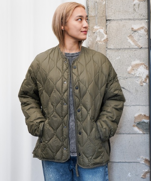 TAION（タイオン） ダウンジャケット ダウン MILITARY M65 LINER W-ZIP