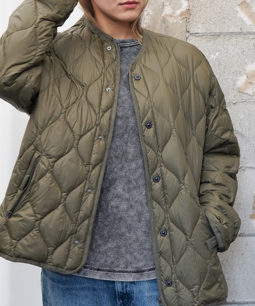 TAION（タイオン） ダウンジャケット ダウン MILITARY M65 LINER W-ZIP
