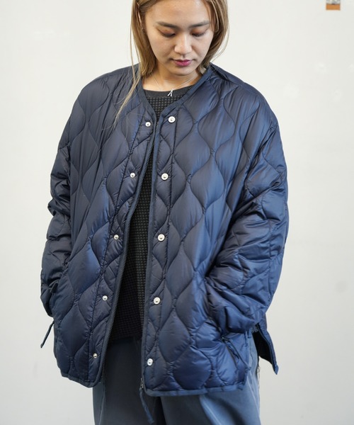 TAION（タイオン） ダウンジャケット ダウン MILITARY M65 LINER W-ZIP