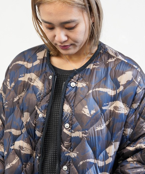 TAION（タイオン） ダウンジャケット ダウン MILITARY M65 LINER W-ZIP