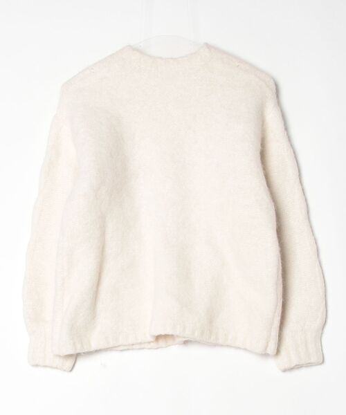 「MADEMOISELLE ROPE'」 長袖ニット 38 ホワイト レディース_画像2