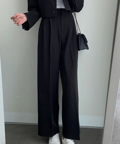 「DAY CLOSET」 パンツスーツ M ブラック レディース_画像9