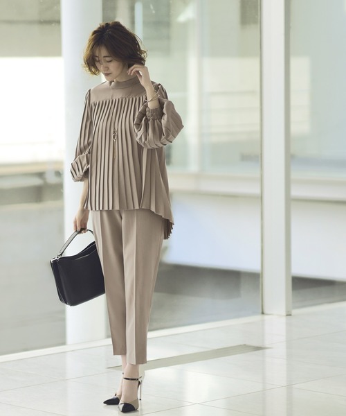 「RUIRUE BOUTIQUE」 セットアップ M 杢グレー レディース_画像2