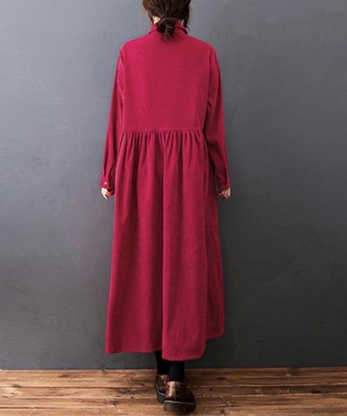 シャツワンピース ギャザーウエストシャツワンピース : ZOZOTOWN Yahoo