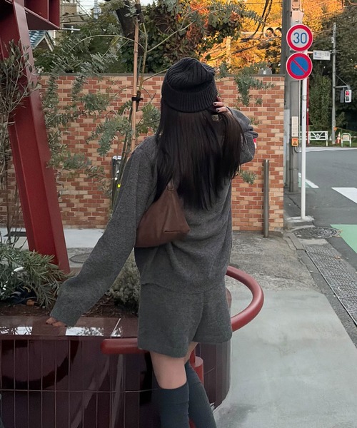 Reurie'（レウリィ） ワンピース ニットカーディガンセットアップ