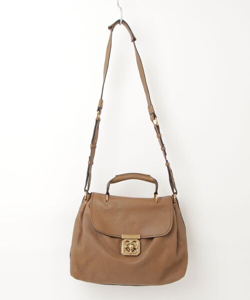 Chloé ベージュ ショルダーバッグ エルシー　クロエ Chloe（クロエ） エルシー 2WAYバッグ - ベージュ レディース
