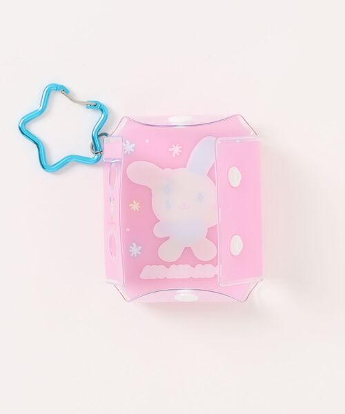 sanrio（サンリオ） ポーチ ウサハナ カラビナクリアマルチケースSS