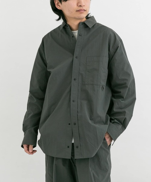 「EKAL」 長袖シャツ LARGE グレー メンズ_画像3