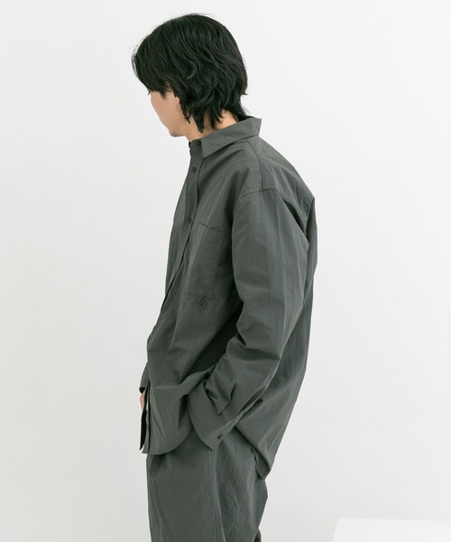 「EKAL」 長袖シャツ LARGE グレー メンズ_画像5