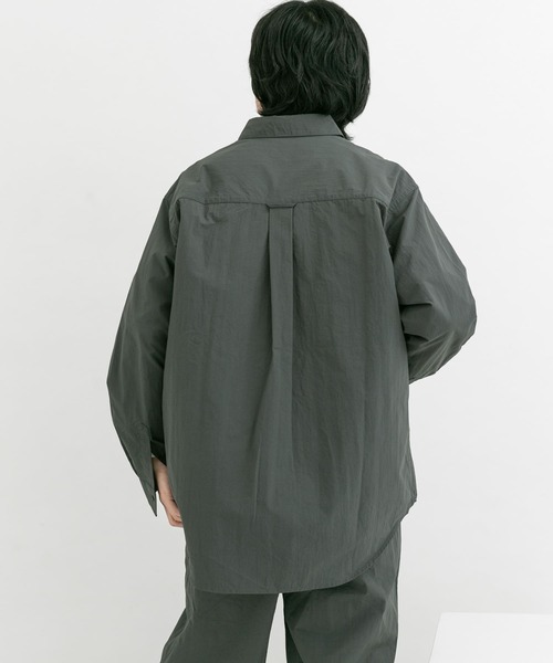 「EKAL」 長袖シャツ LARGE グレー メンズ_画像6