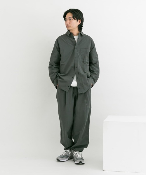 「EKAL」 長袖シャツ LARGE グレー メンズ_画像7