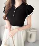パーティードレス ワンピース 夏 半袖 「mi...の詳細画像2