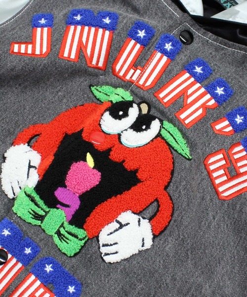 RNA（アールエヌエー） スタジャン J2186 デニムコンビサテン