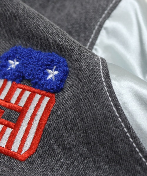 RNA（アールエヌエー） スタジャン J2186 デニムコンビサテン