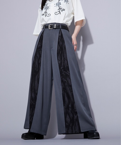 「Ellno Loset」 パンツ X-SMALL ブラック メンズ_画像7