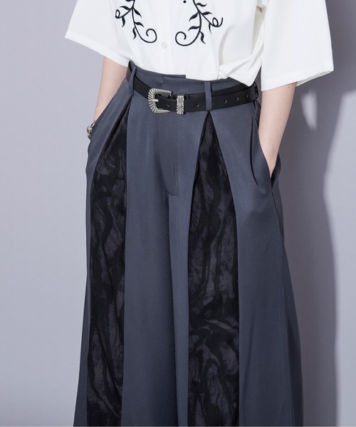 「Ellno Loset」 パンツ X-SMALL ブラック メンズ_画像8