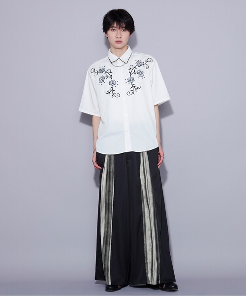 「Ellno Loset」 パンツ X-SMALL ブラック メンズ_画像9