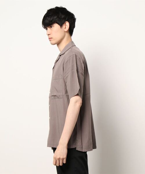 「go slow caravan」 半袖シャツ LARGE グレー メンズ_画像2