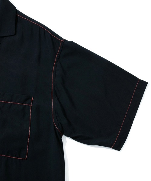 「go slow caravan」 半袖シャツ LARGE グレー メンズ_画像5